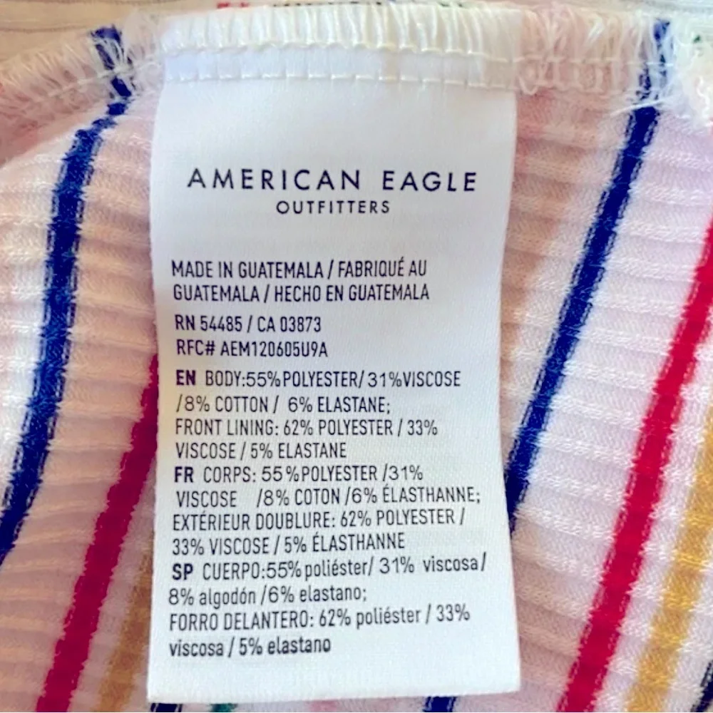 American Eagle Outfitters Rainbow Stripped Bandeau Tube
Top - Picture 4 of 5
